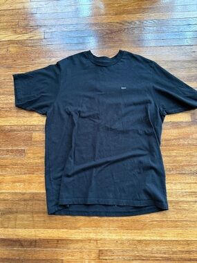 Men's Black Supreme Crewneck Short Sleeve T-Shirt